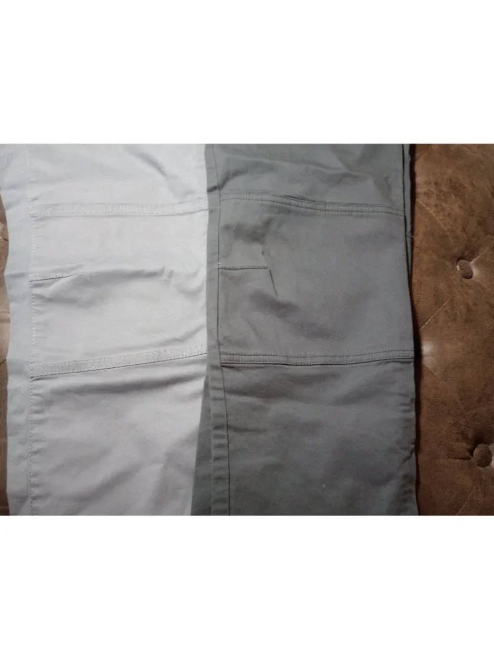 Set Of 2 Cat and Jack Boys Size 14 Straight Pull On  Pants Reinforced Knee